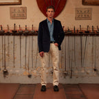 Veste En Velours Marine
