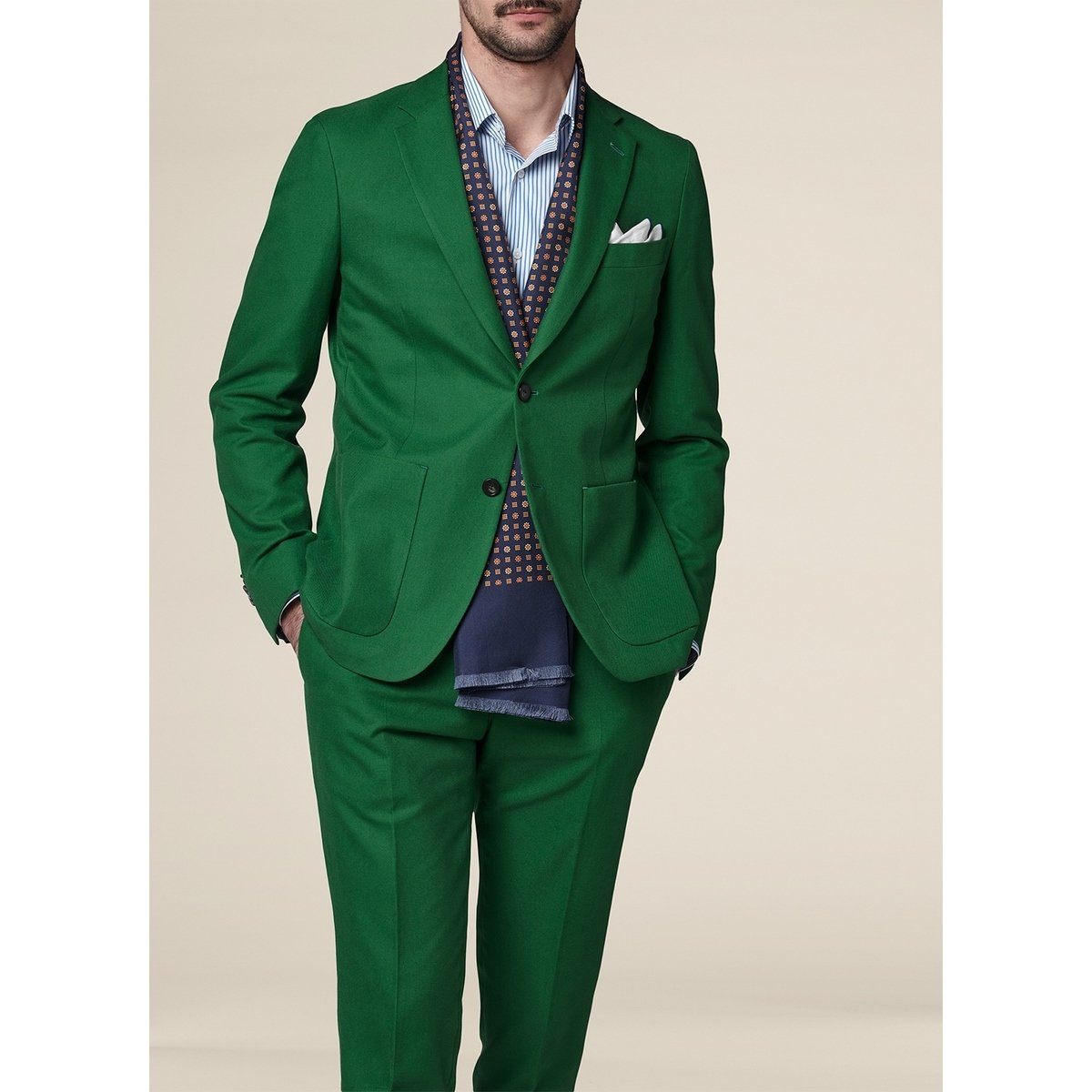 Fursac - Veste Slim Fit - Emeraude - Homme