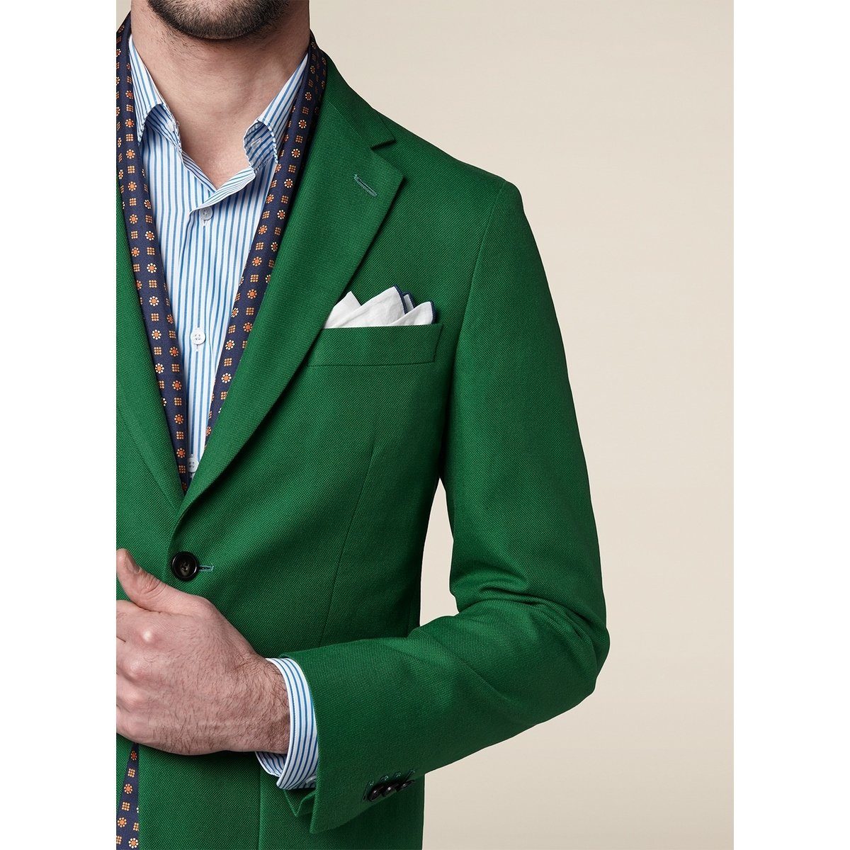 Fursac - Veste Slim Fit - Emeraude - Homme