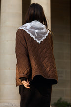 Veste Valentin Matelasse Marron