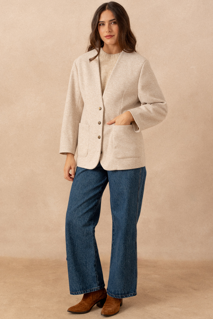 CHAQUETA VILASSIA BEIGE