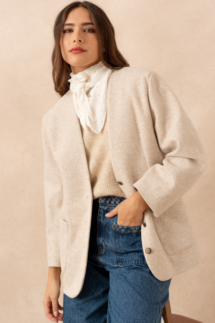 CHAQUETA VILASSIA BEIGE