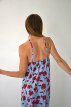 Vestido Kate Flores Azul