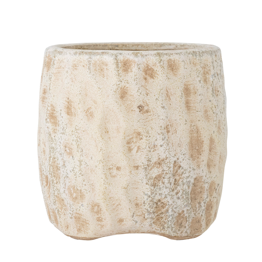 Mawni - Maceta Decorativa - Natural - Terracota