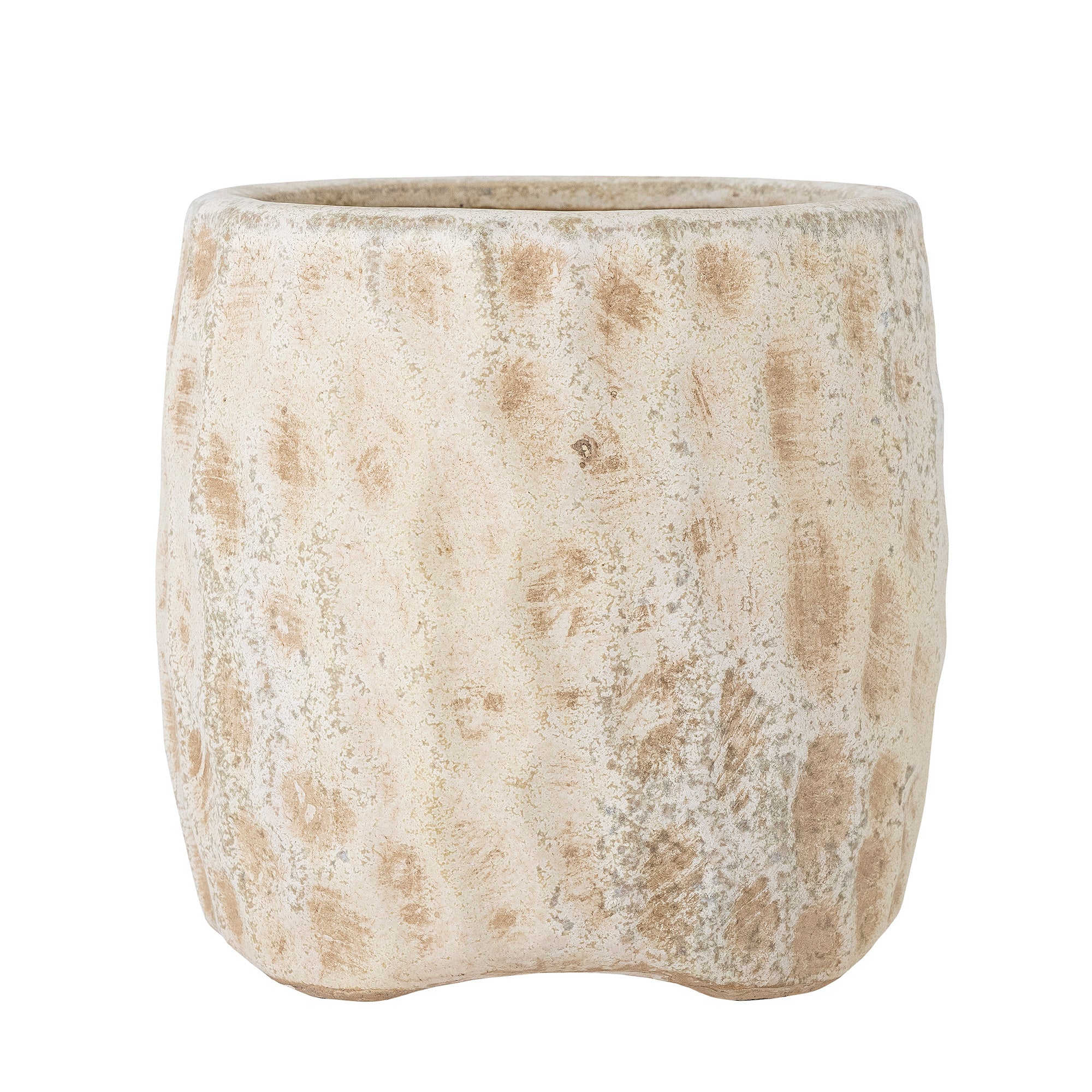 Mawni - Maceta Decorativa - Natural - Terracota