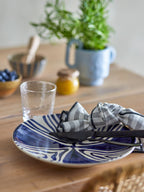Shama - Plato - Azul - Gres