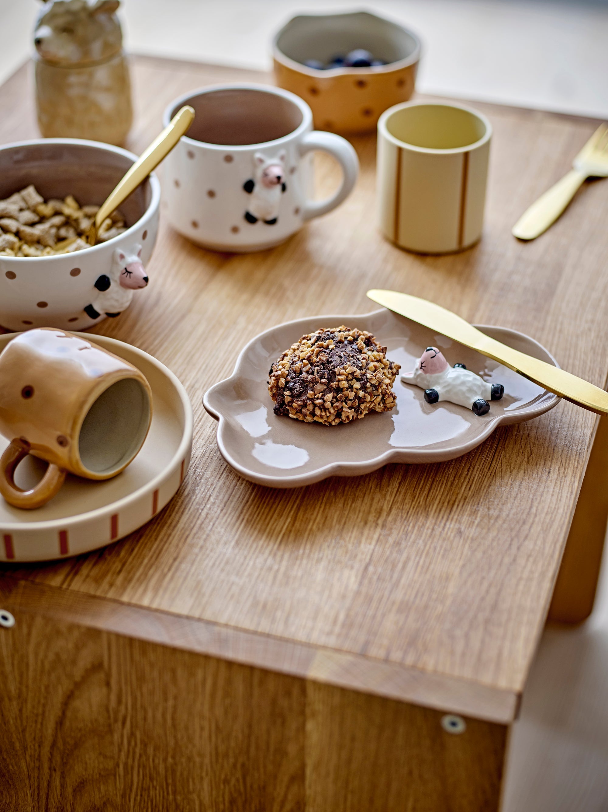Dolly - Set of 6 Bowls - Brown - Stoneware