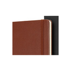Carnet Ligné (Ruled Notebook) - Large - Couverture En Cuir - Marron