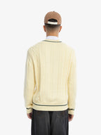Le Pull En Maille Beige
