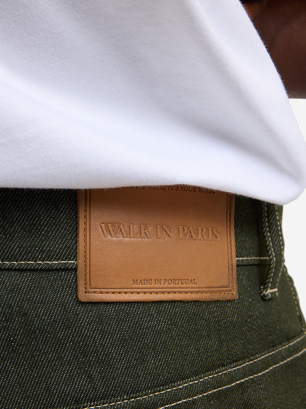 Le Pantalon Du Menuisier En Denim Vert