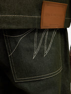 Le Pantalon Du Menuisier En Denim Vert