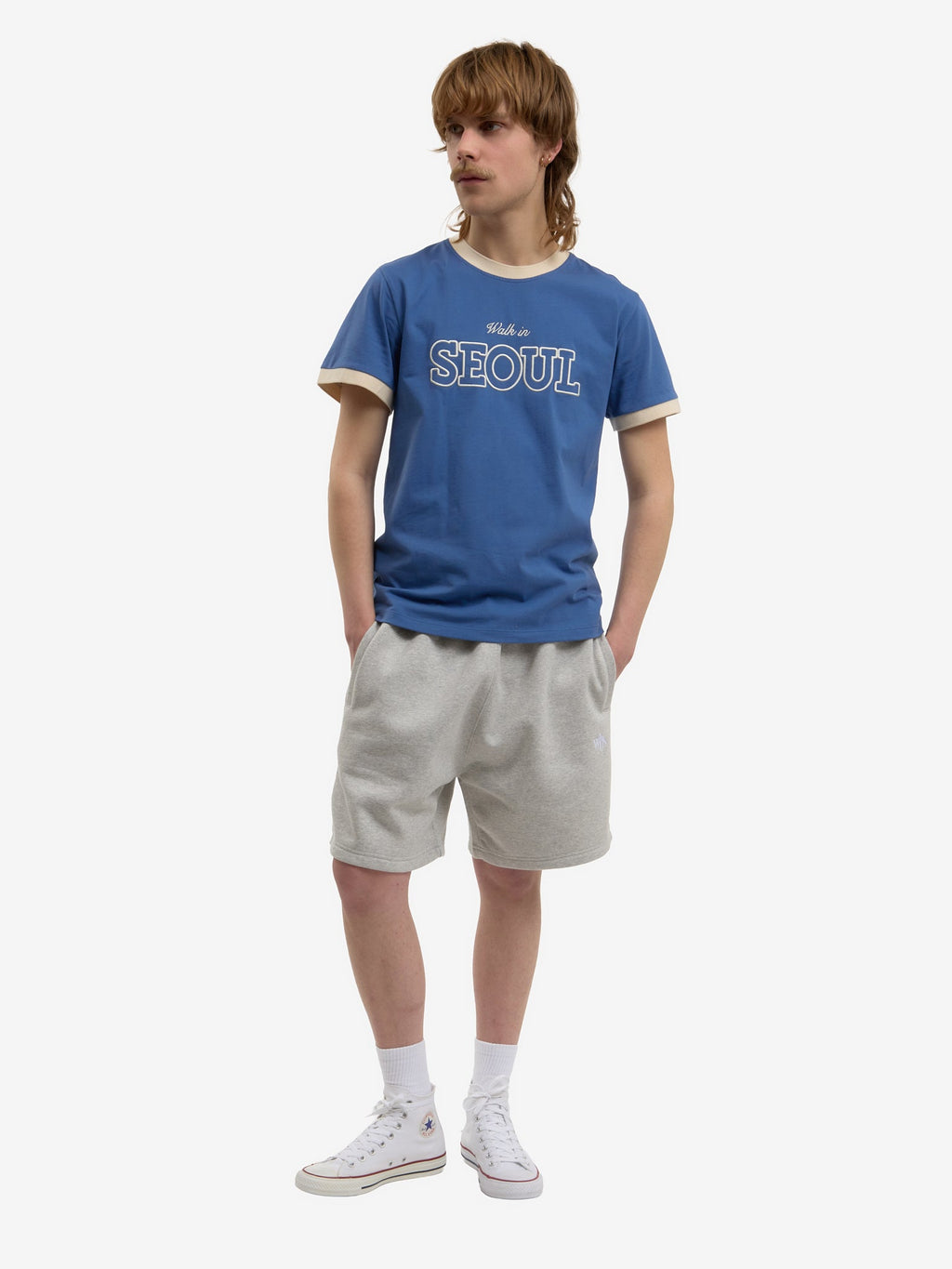 Le Short Molletonné Gris