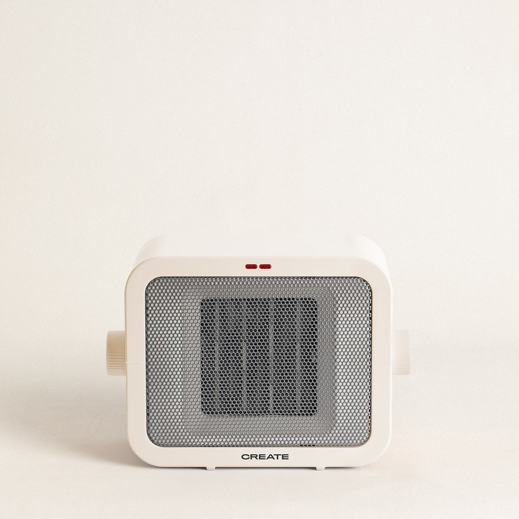 Warm Box - Chauffage D'Ambiance En Céramique 1500W - Blanc Cassé