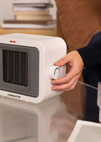 Warm Box - Chauffage D'Ambiance En Céramique 1500W - Blanc Cassé