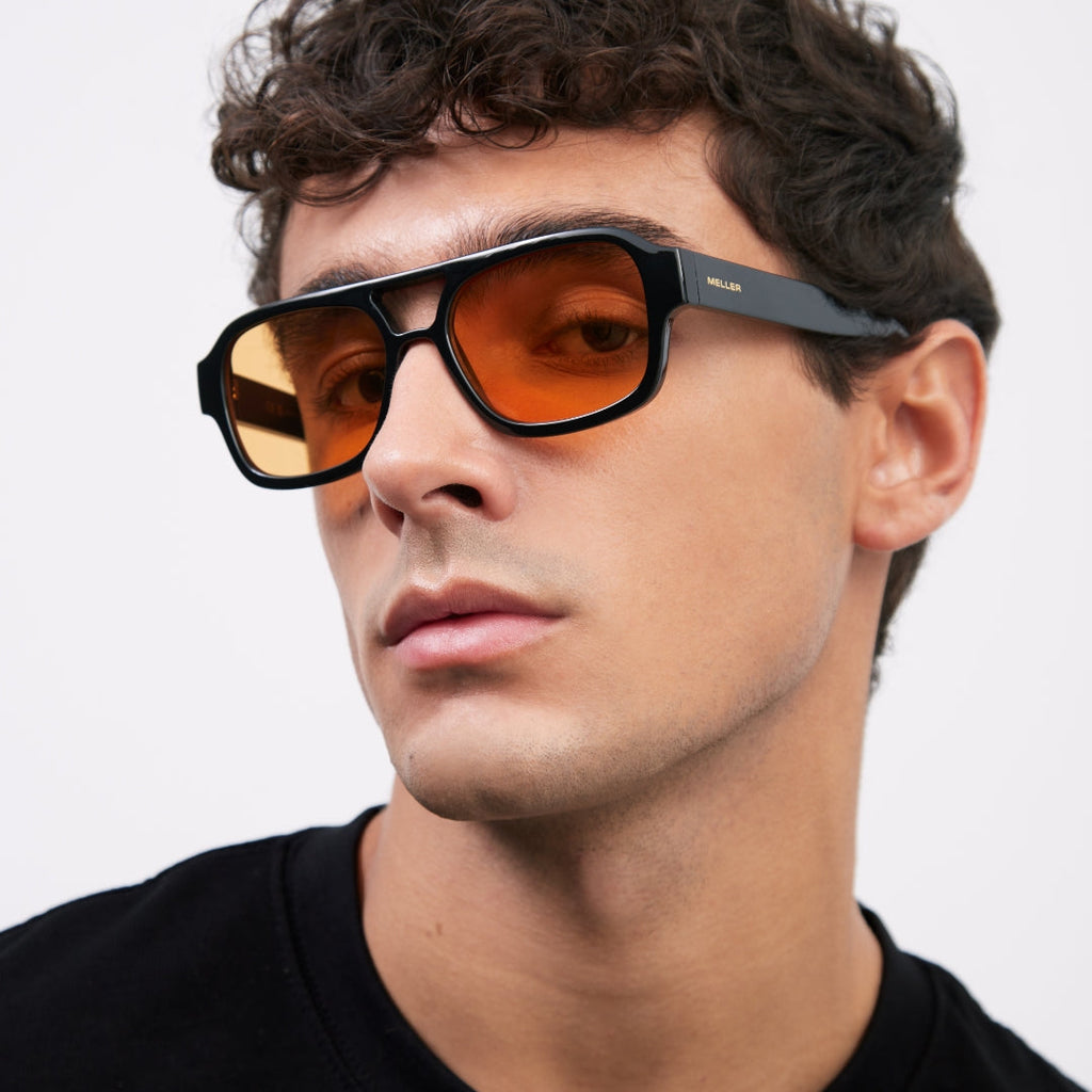 Lunettes De Soleil Lunettes De Soleil Shipo - Noir Orange