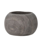 Melli - Lot de 6 Photophores - Gris - Marbre