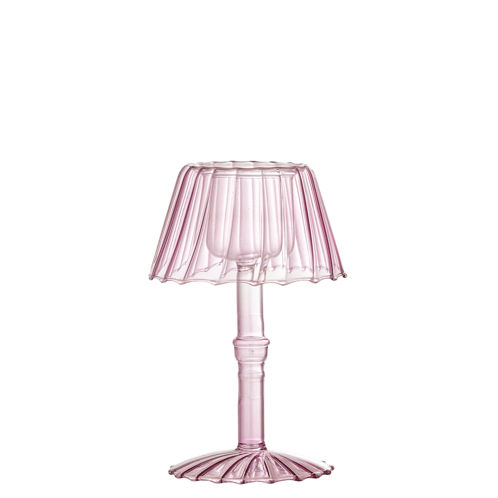 Cisco - Photophore - Rose Poudré - Verre