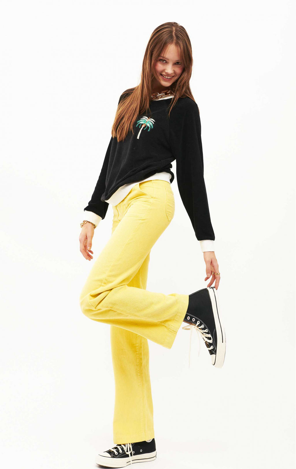 Pantalon William - Jaune