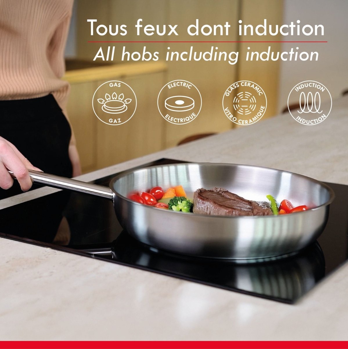 Professional 11-Piece Stainless Steel Set