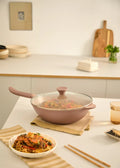Studio Wok - Cast Aluminium Wok with Ceramic Coating - Sage