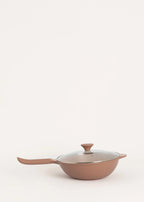 Studio Wok - Cast Aluminium Wok with Ceramic Coating - Sage