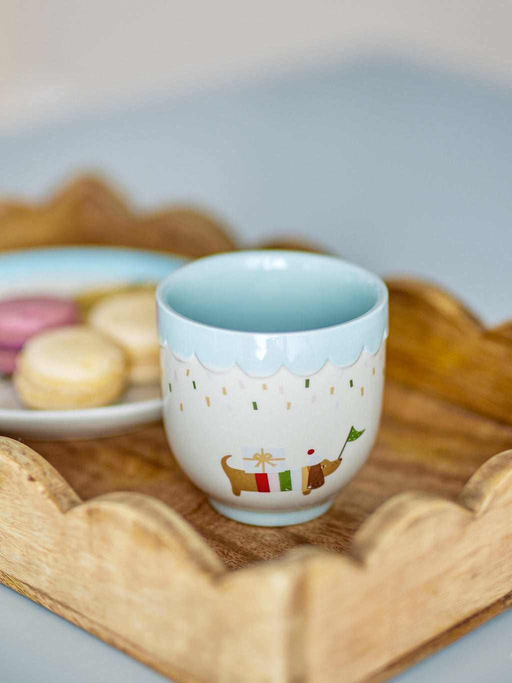 Celebrate - Taza - Azul - Gres