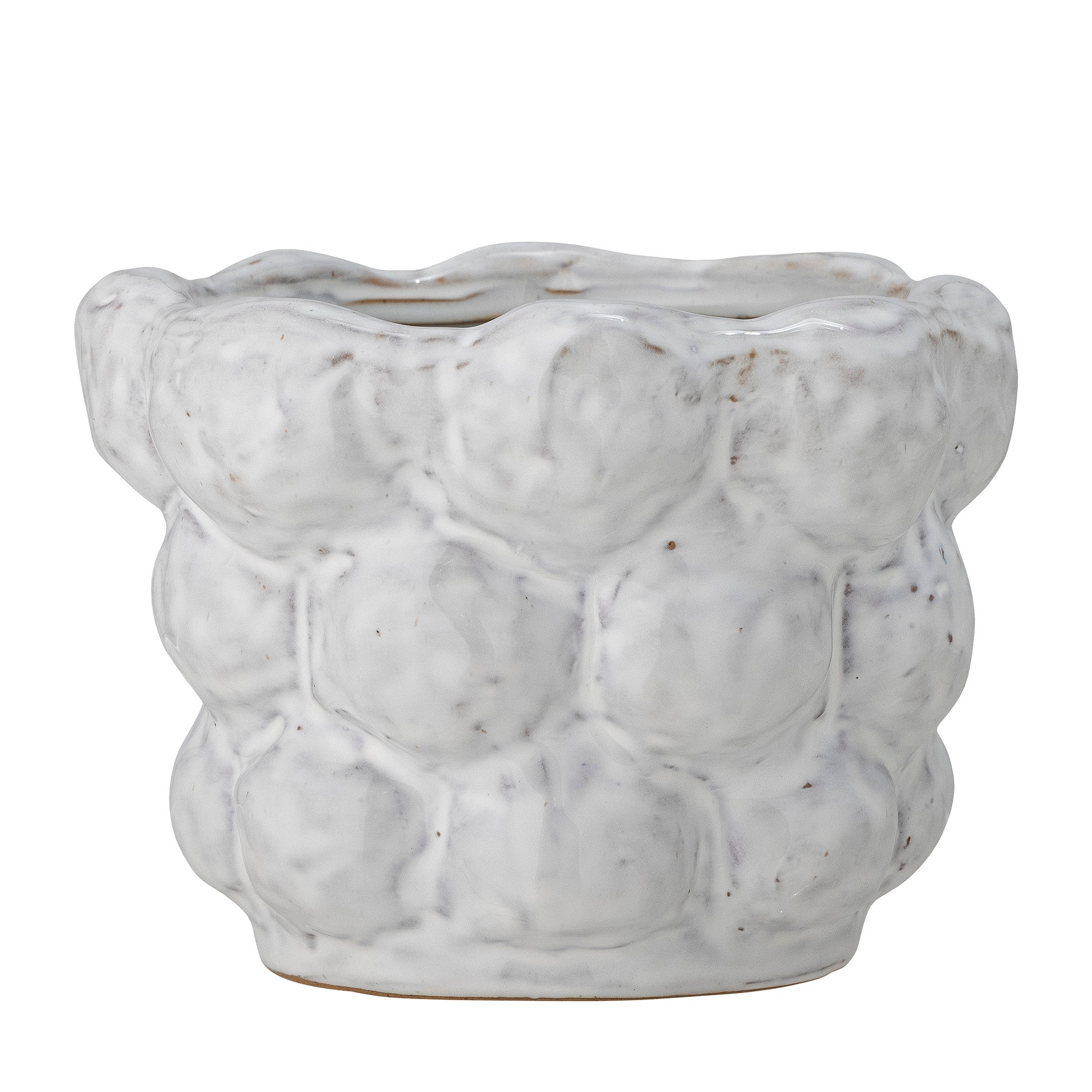 Dieter - Flowerpot - White - Stoneware