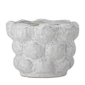 Dieter - Set of 4 Plant Pot Covers - White - Stoneware