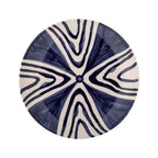 Shama - Set of 6 Plates - Blue - Stoneware