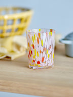 Lilya - Lot de 4 Verres - Rose Poudré - Verre