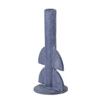 Bess - Candle Holder - Blue - Polyresin