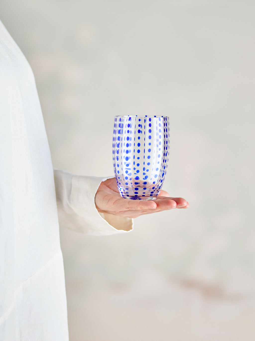 Brinley - Vaso - Azul - Vidrio