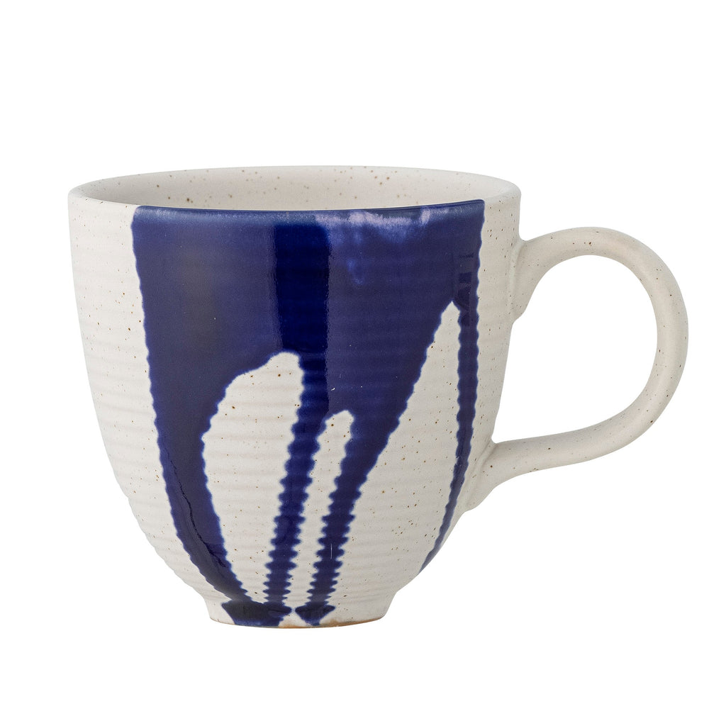 Okayama - Set of 6 Cups - Blue - Stoneware