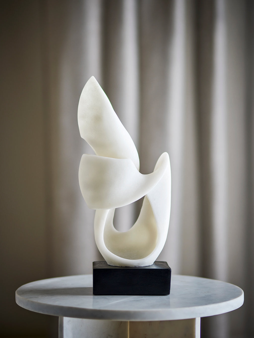 Alistair - Objeto Decorativo - Blanco - Polirresina
