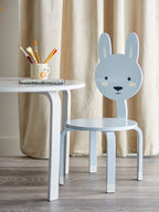 Marle - Lot de 2 Chaises - Gris - Mdf Fsc®100%