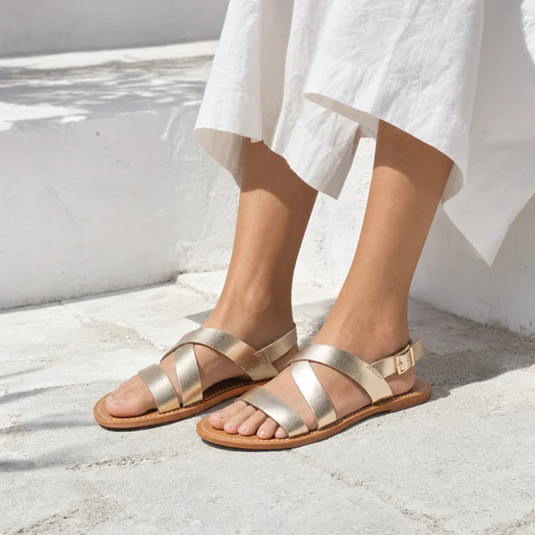 Sandalias Marney - Oro oscuro