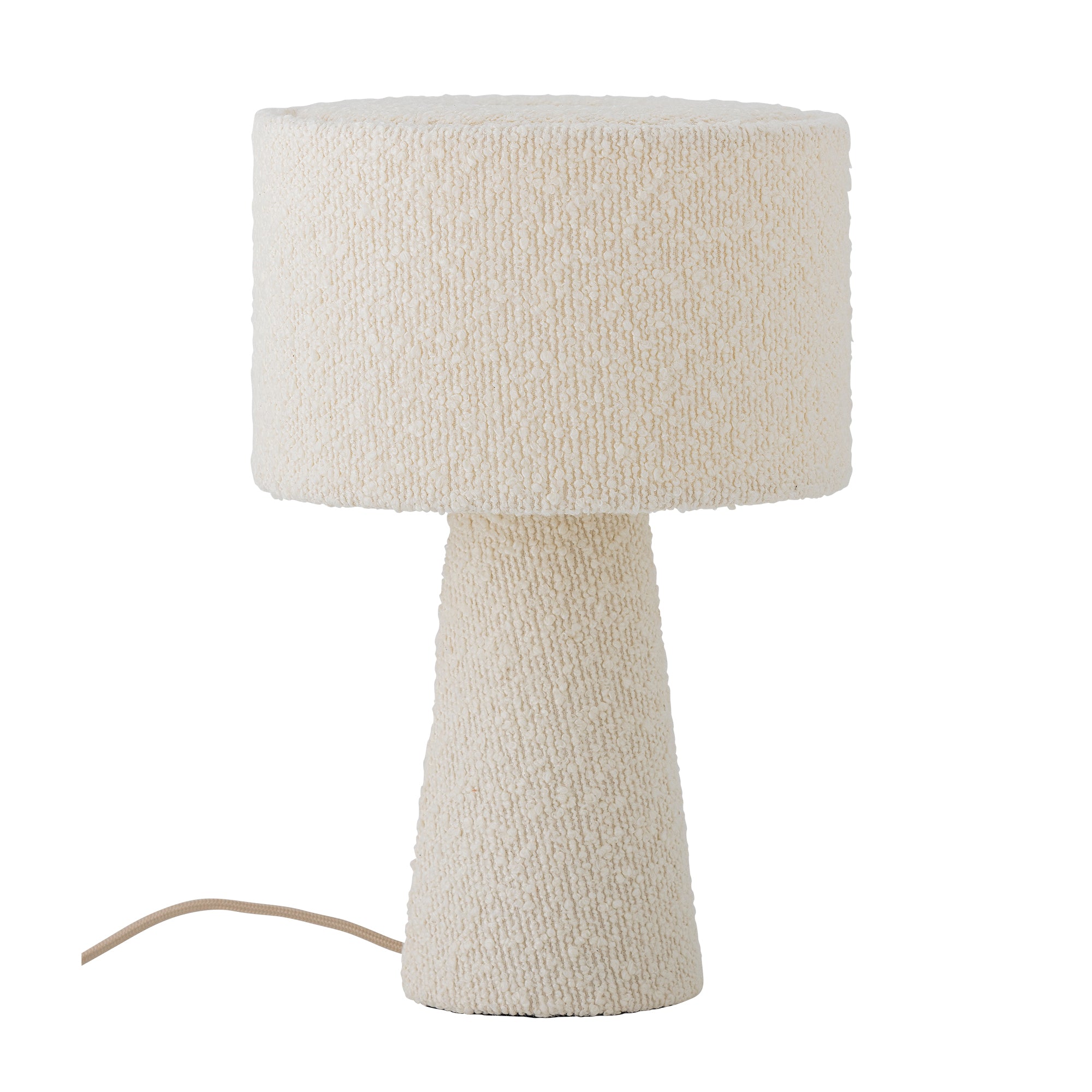 Emmie - Lámpara de Mesa - Blanco - Poliéster
