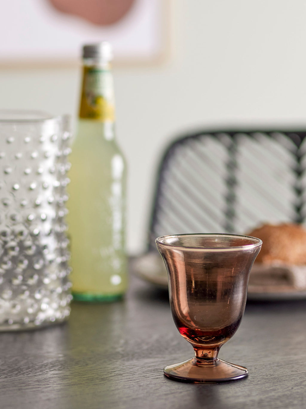 Florentine - Lot de 12 Verres À Vin - Marron - Verre Recyclé