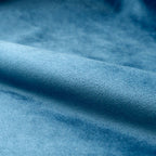Cozy - Lot De 2 Chaises En Velours Bleu Et Pieds En Métal