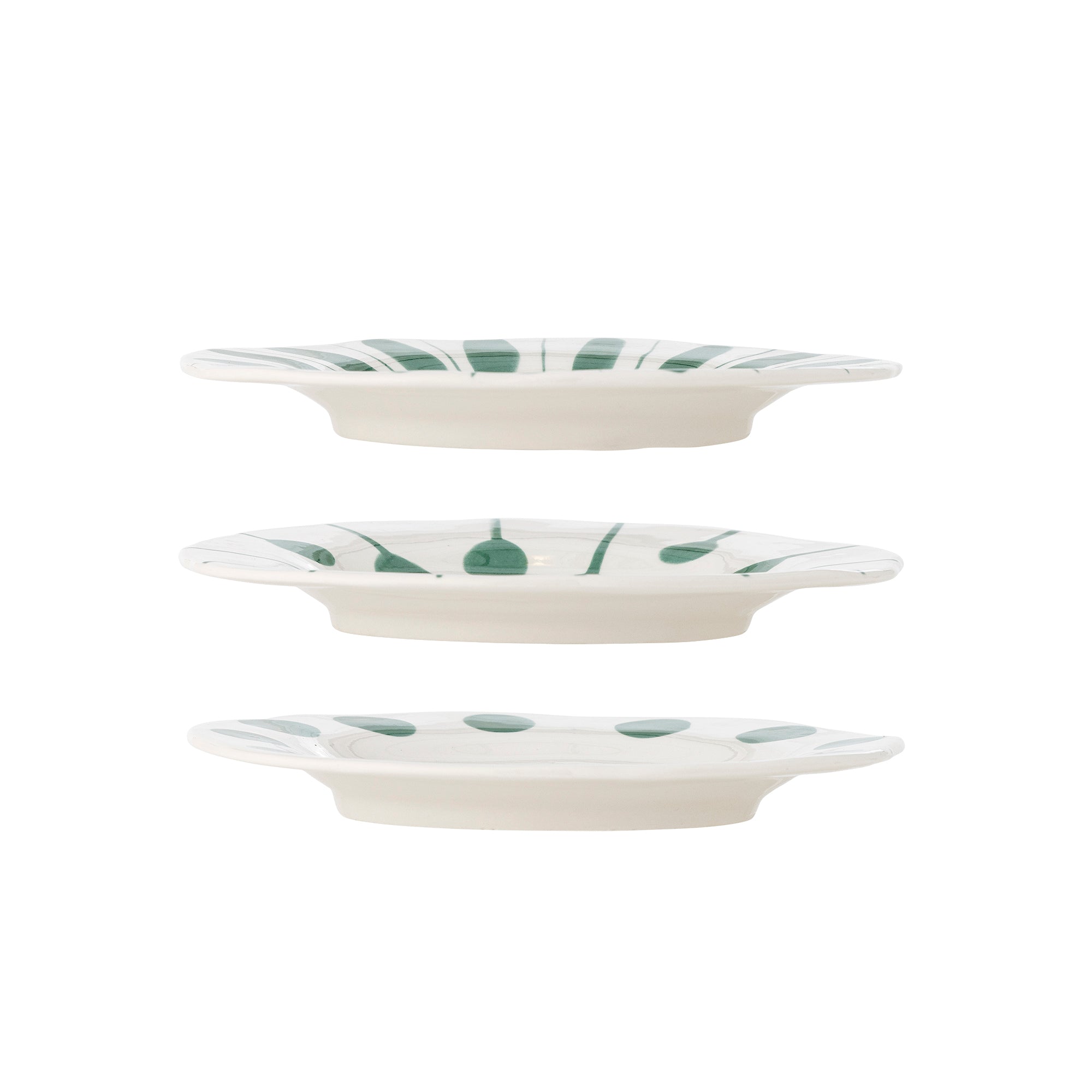 Linora - Plato - Verde - Gres
