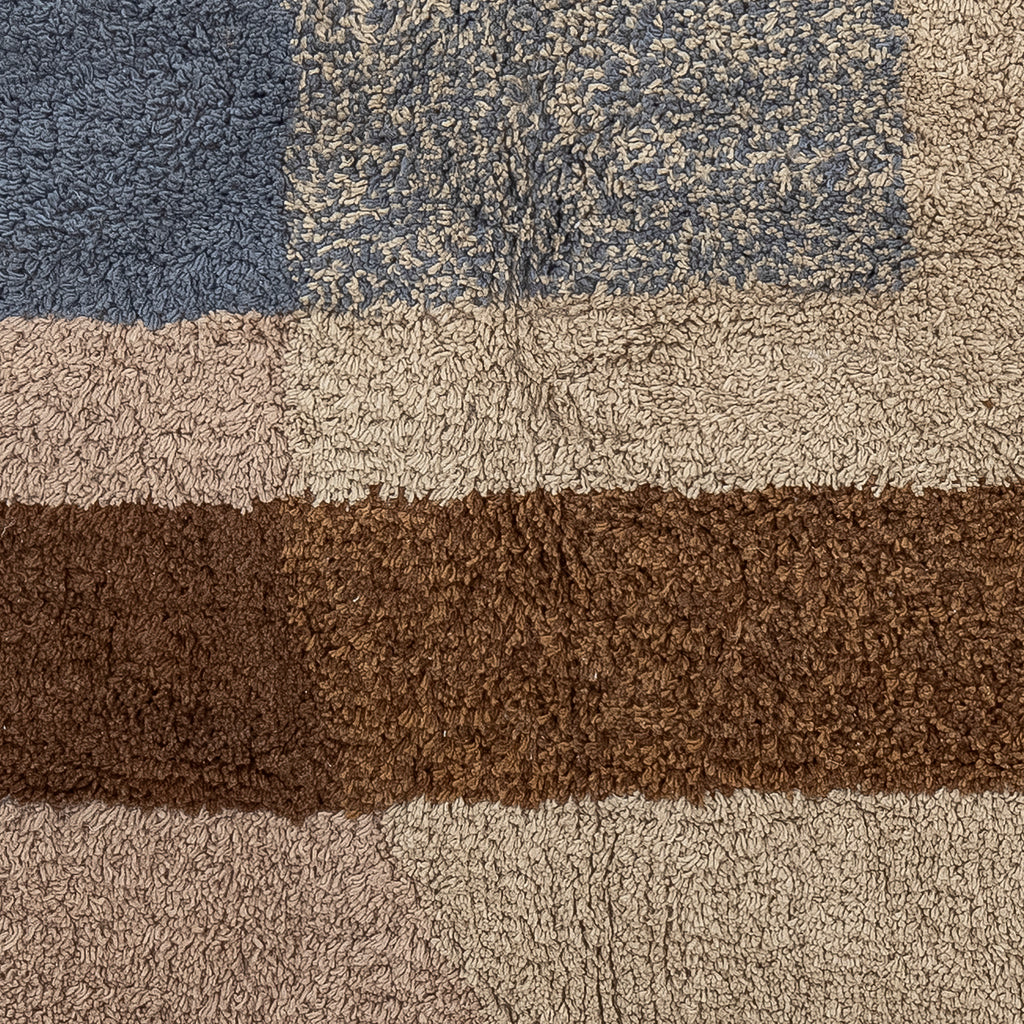 Zofia - Alfombra - Marrón - Algodón