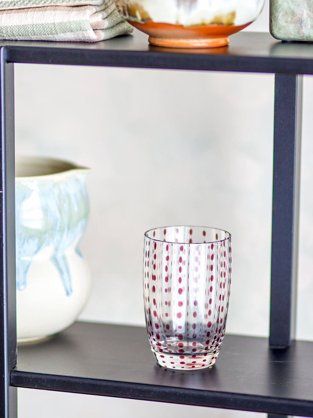 Brinley - Vaso - Marrón - Vidrio
