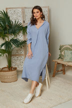Robe - Indigo - Femme