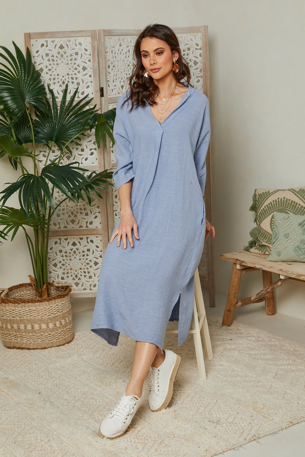Dress - Indigo - Women