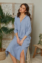 Robe - Indigo - Femme