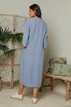 Robe - Indigo - Femme