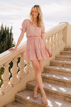 Falda Edma Blush Algodón