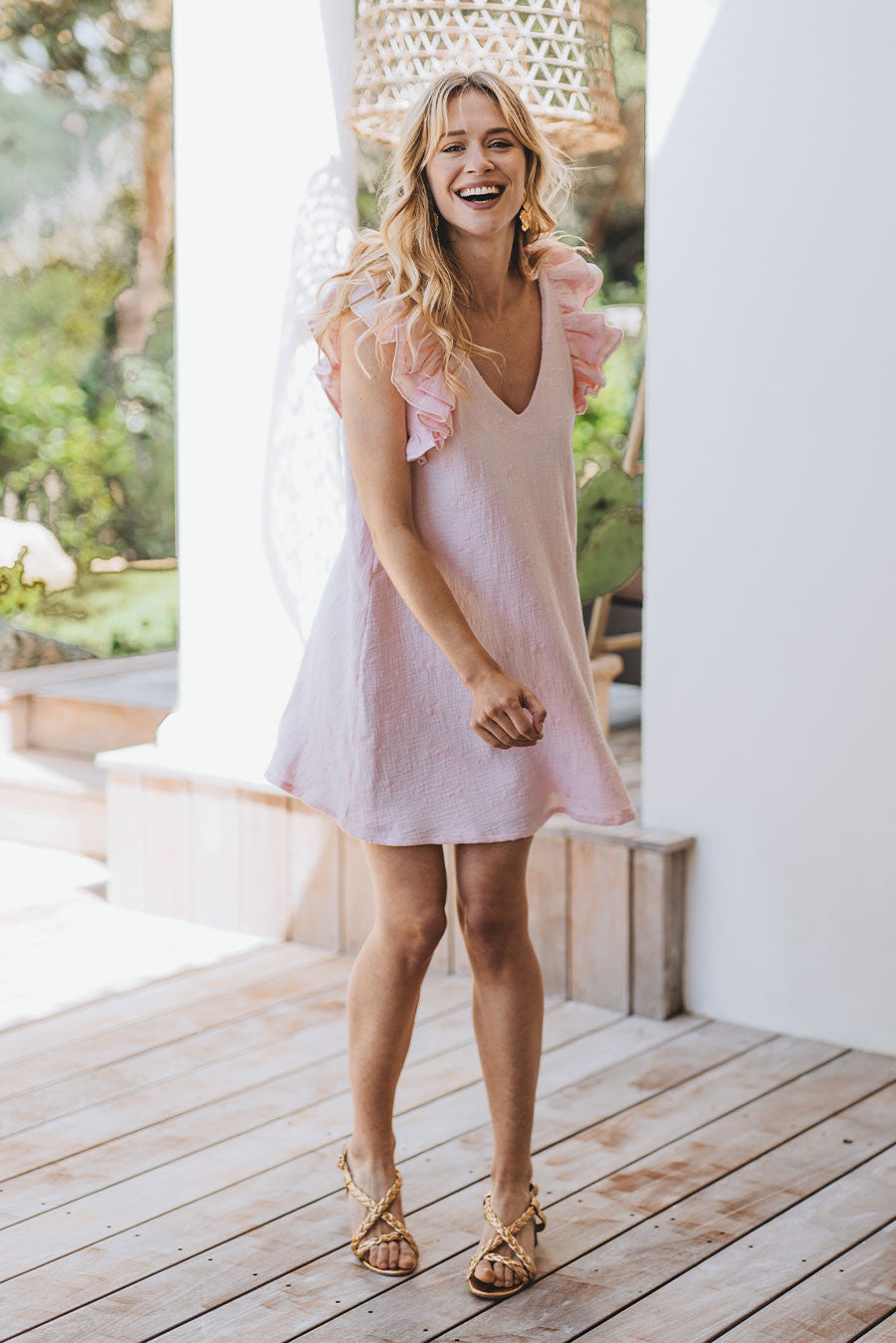 Vestido Perla Rose Brodé