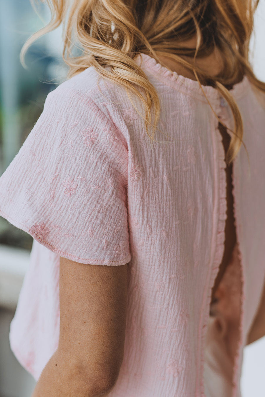 Blusa Bella Rose Brodé