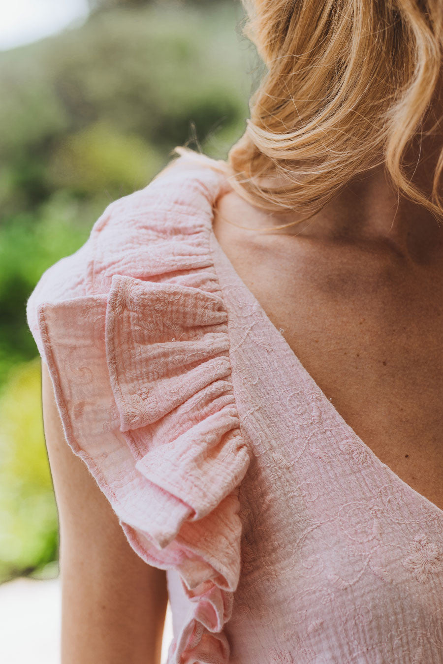 Vestido Perla Rose Brodé